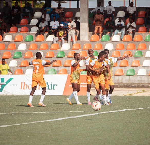 NNL: PAULINUS, ADIO CALM STORMERS IN UYO AS AKWA UTD REMAIN SECOND ON THE LOG