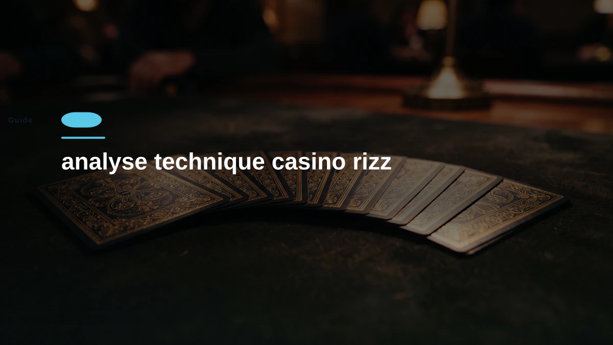 analyse technique casino rizz
