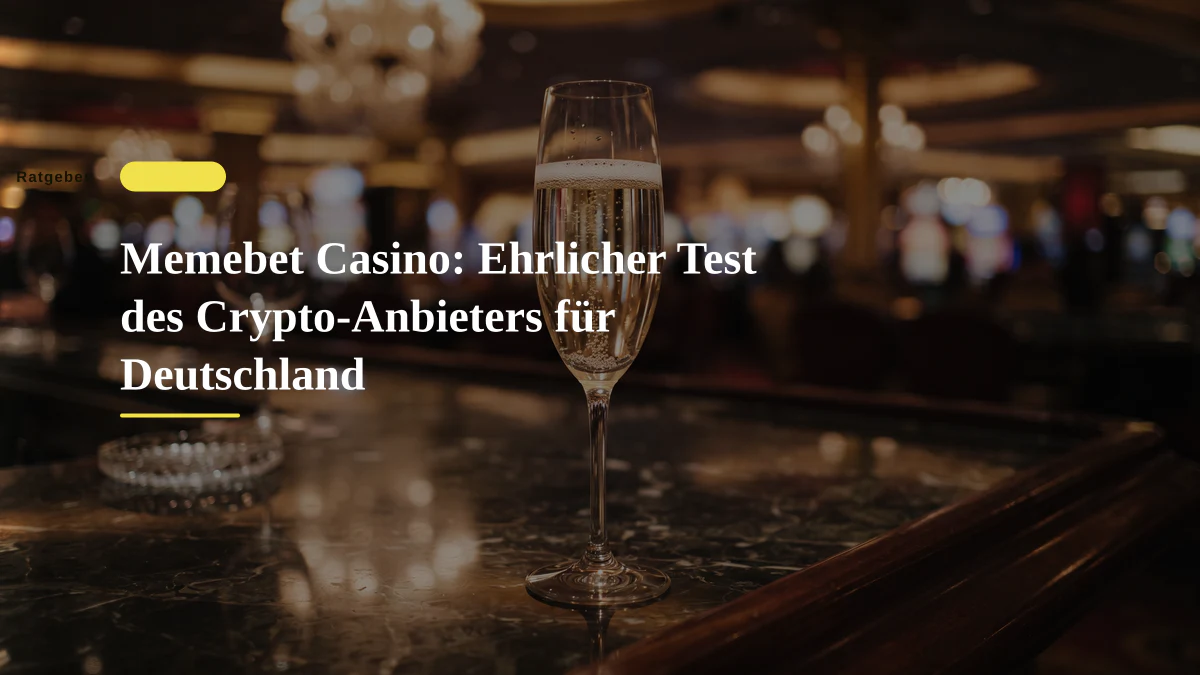 Memebet Casino: Ehrlicher Test des Crypto-Anbieters für Deutschland