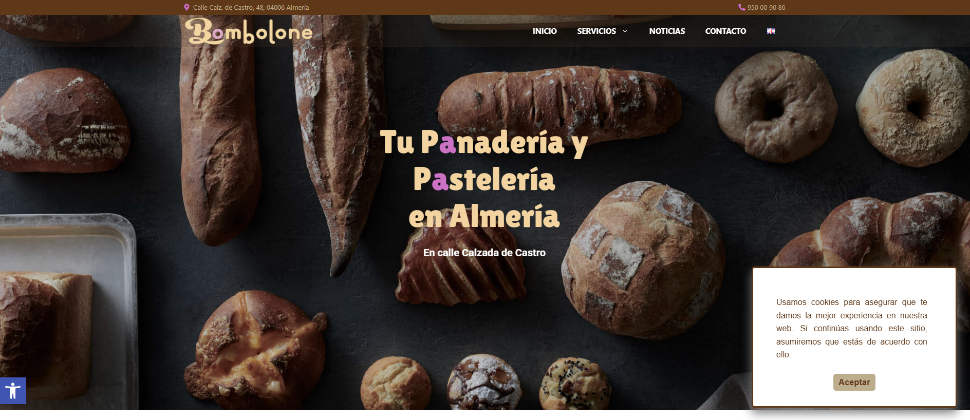 Stored capture of bombolone.es