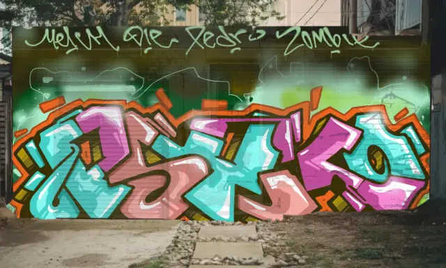 Graffiti artwork by PSYCHO70s