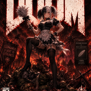 Gothic Maid Over Hell s Ruins