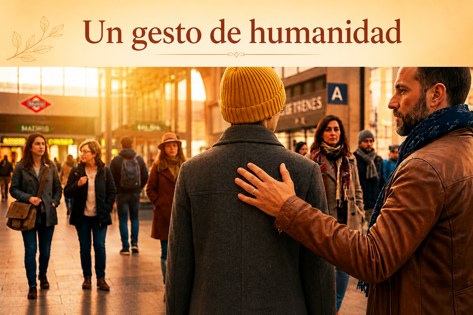 Un gesto de humanidad