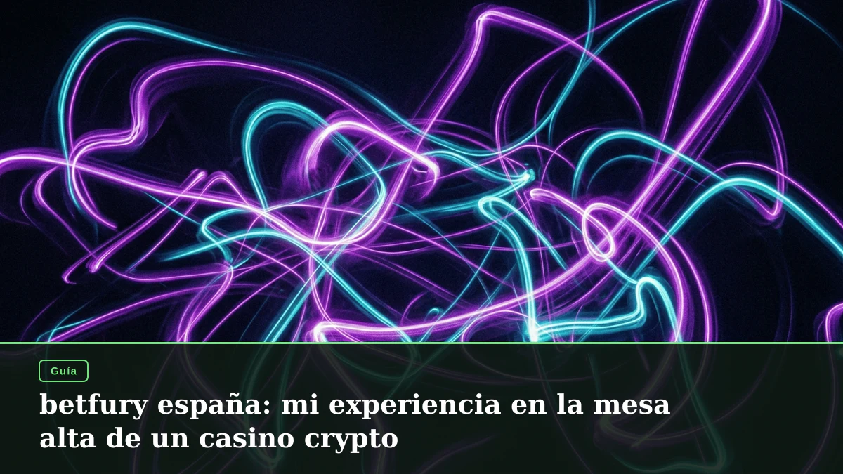 betfury españa: mi experiencia en la mesa alta de un casino crypto