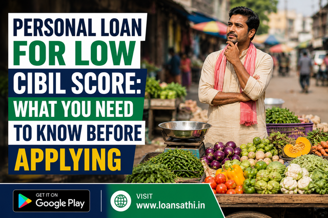 Personal Loan for Low CIBIL Score: What You Need to Know Before Applying