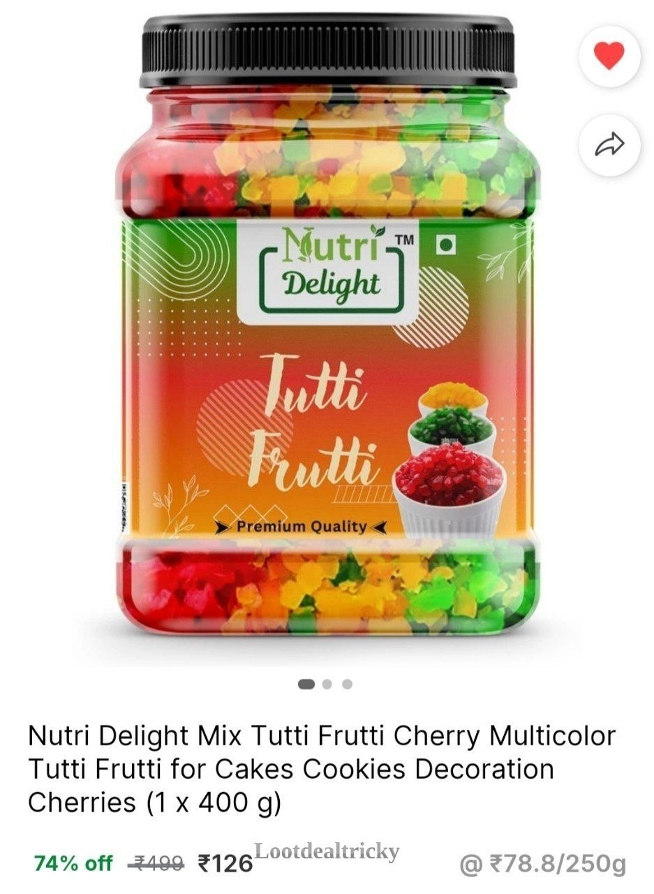 Grab 126 Tutti – Wonderful Discount Today @ ₹126