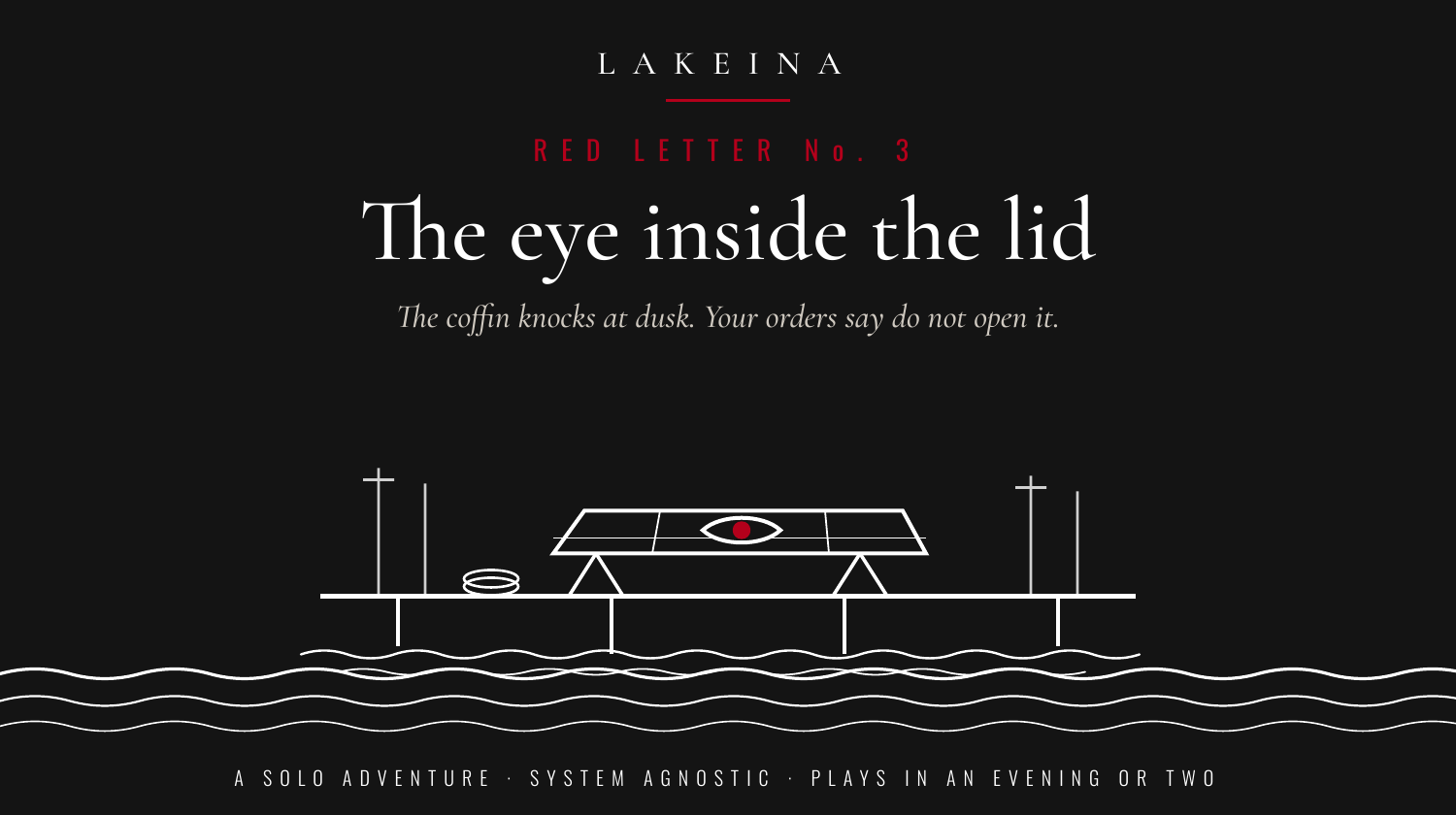 Red Letter No. 3: The eye inside the lid