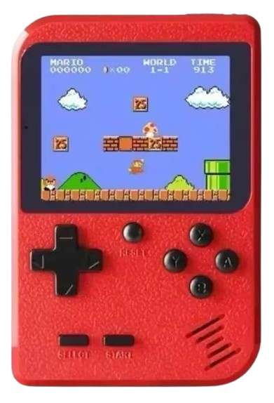 Mini console de jeux rétro rouge 400 jeux