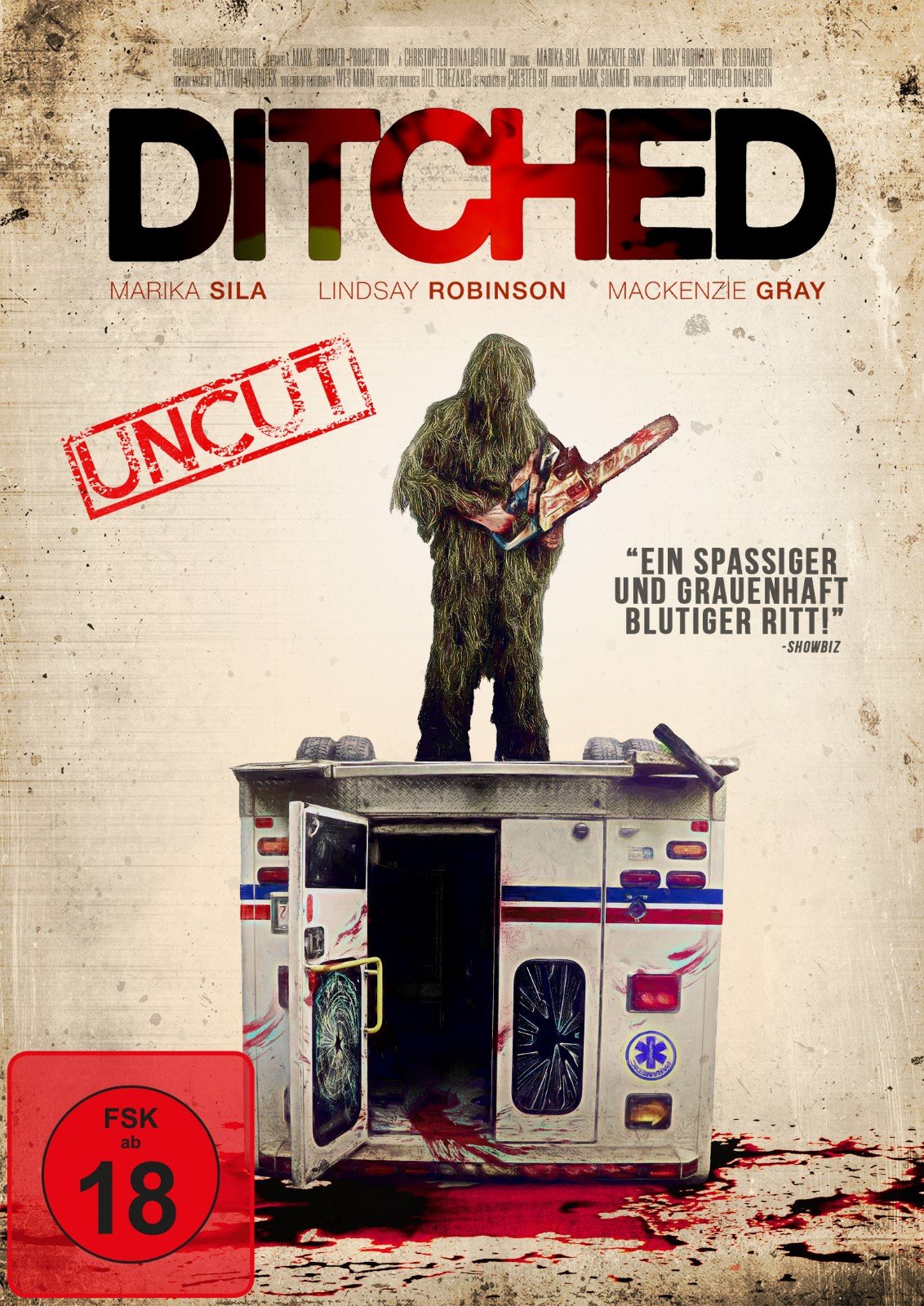 W potrzasku / Ditched (2021) PL.1080p.AMZN.WEB-DL.H.264.DDP2.0-FOX / Lektor PL