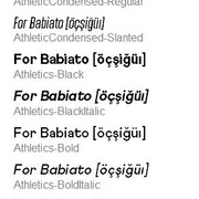 Font-List60