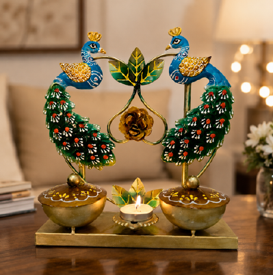 Peacock Dry Fruit Tray