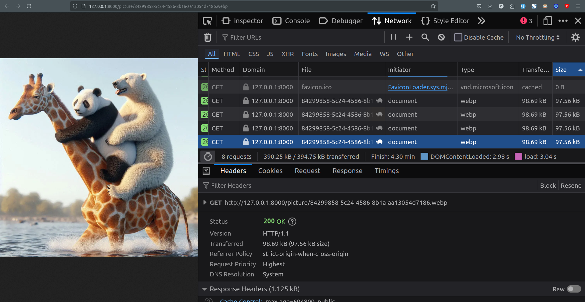 Image caching doesn't work example