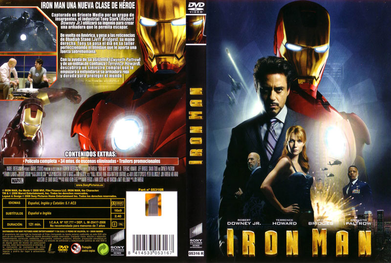 Iron carat - Iron Man [DVD9 Full] [Pal] [Esp/Ing/Cat] [Sub:Esp/Ing] [2008] [Acción/Fantástica] [VS]