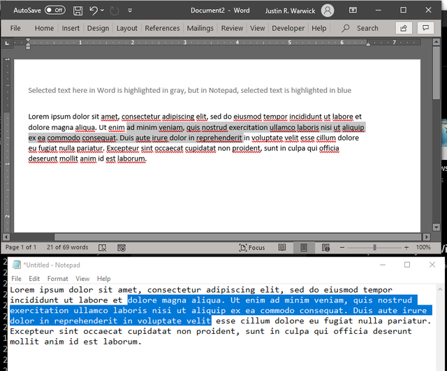 selected-text-highlight-difference