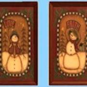 Snowmen-Paintings