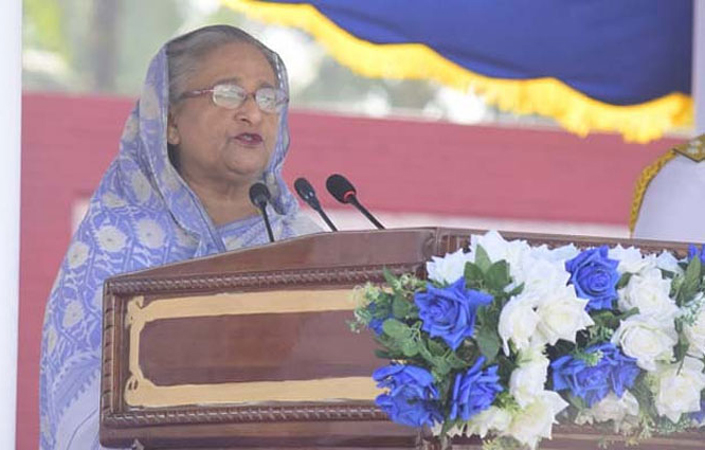‘সেনাবাহিনীর সদস‌্যদের জন‌্য উচ্চশিক্ষার ব‌্যবস্থা করেছি’