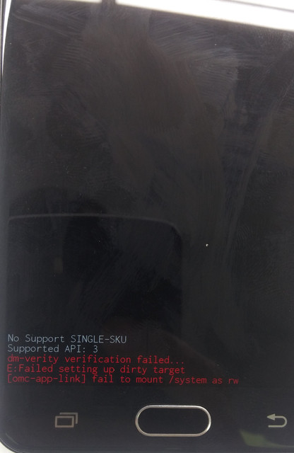 Error In Recovery