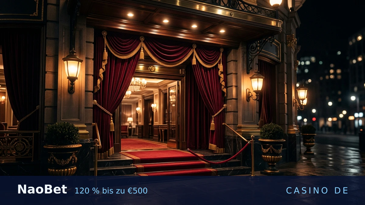 NaoBet Casino — Willkommensbonus 120 % bis zu €500 + 24 FS, Zahlungen: Visa, Mastercard, Sofort, Revolut, MiFinity