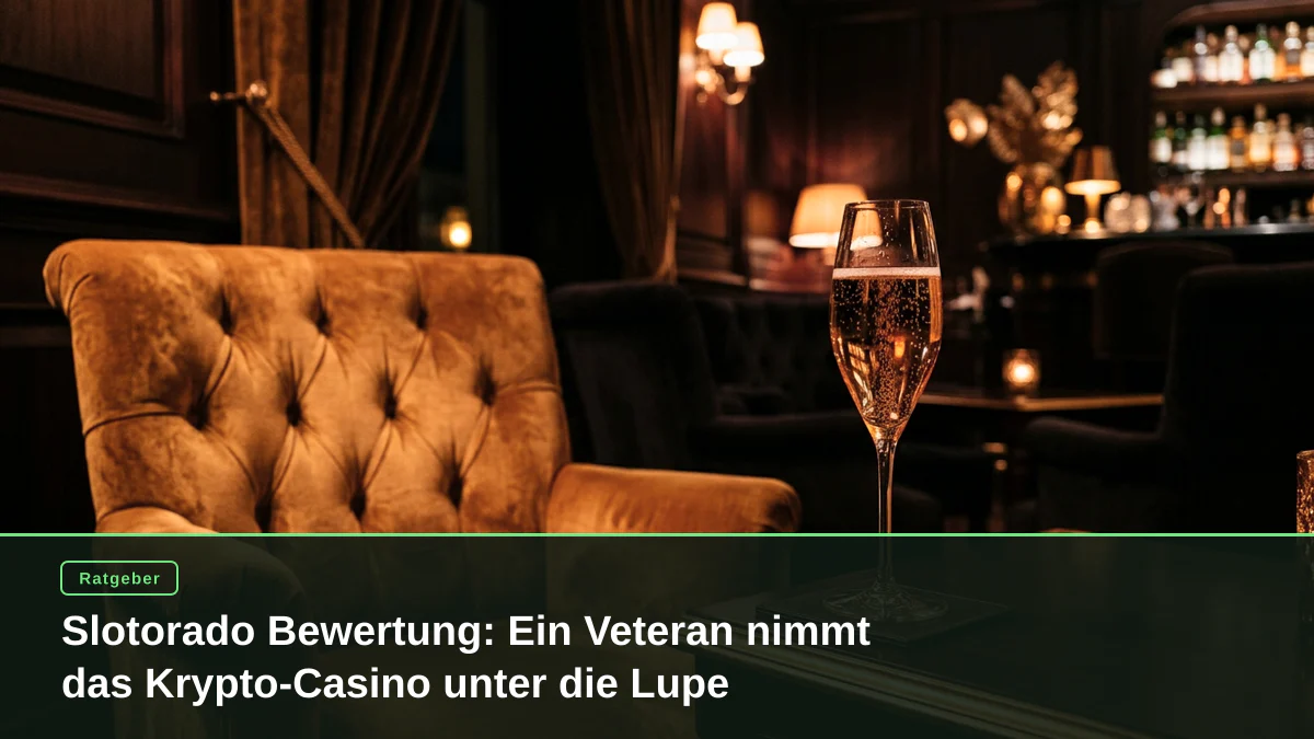 Slotorado Bewertung: Ein Veteran nimmt das Krypto-Casino unter die Lupe