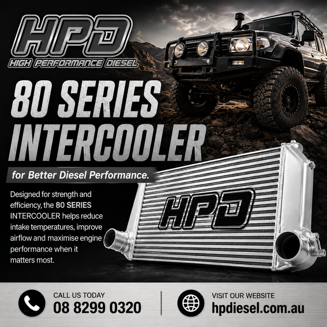80 SERIES INTERCOOLER for Better Diesel Performance