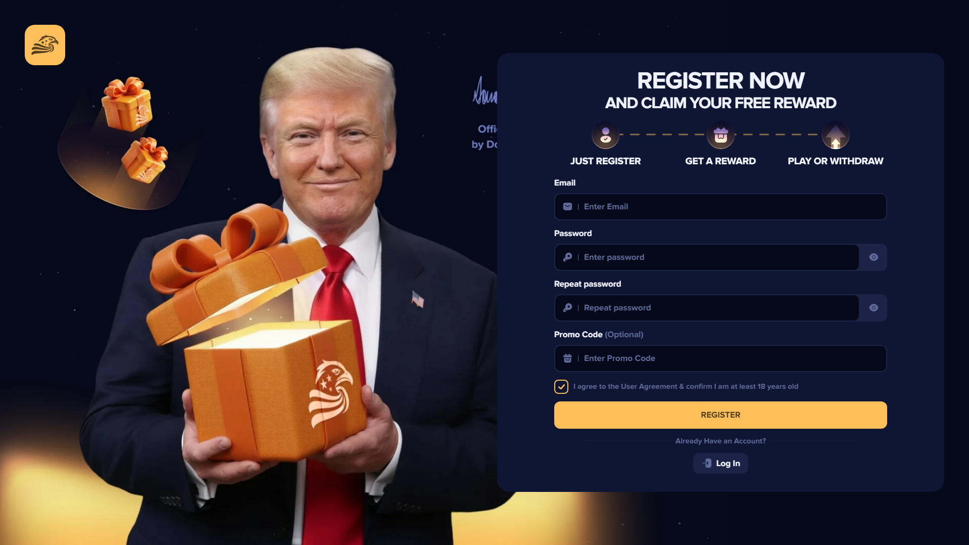 Stored capture of slotrump.world
