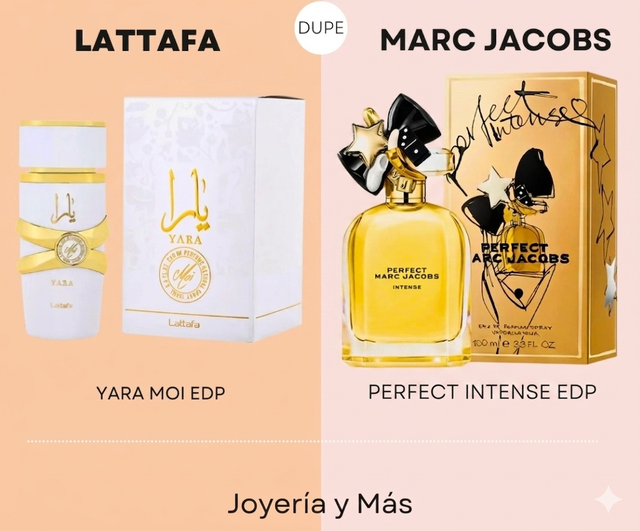 Perfume Árabe Yara Moi de Lattafa 100ml – El Famoso Dupe de Perfect Intense de Marc Jacobs foto 3
