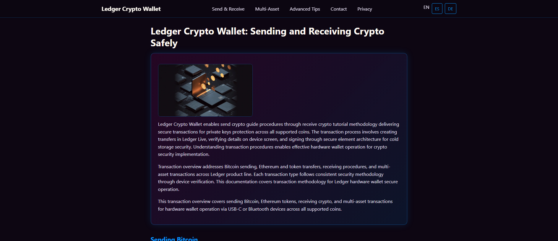 Stored capture of ledger-crypto-wallet-send.com