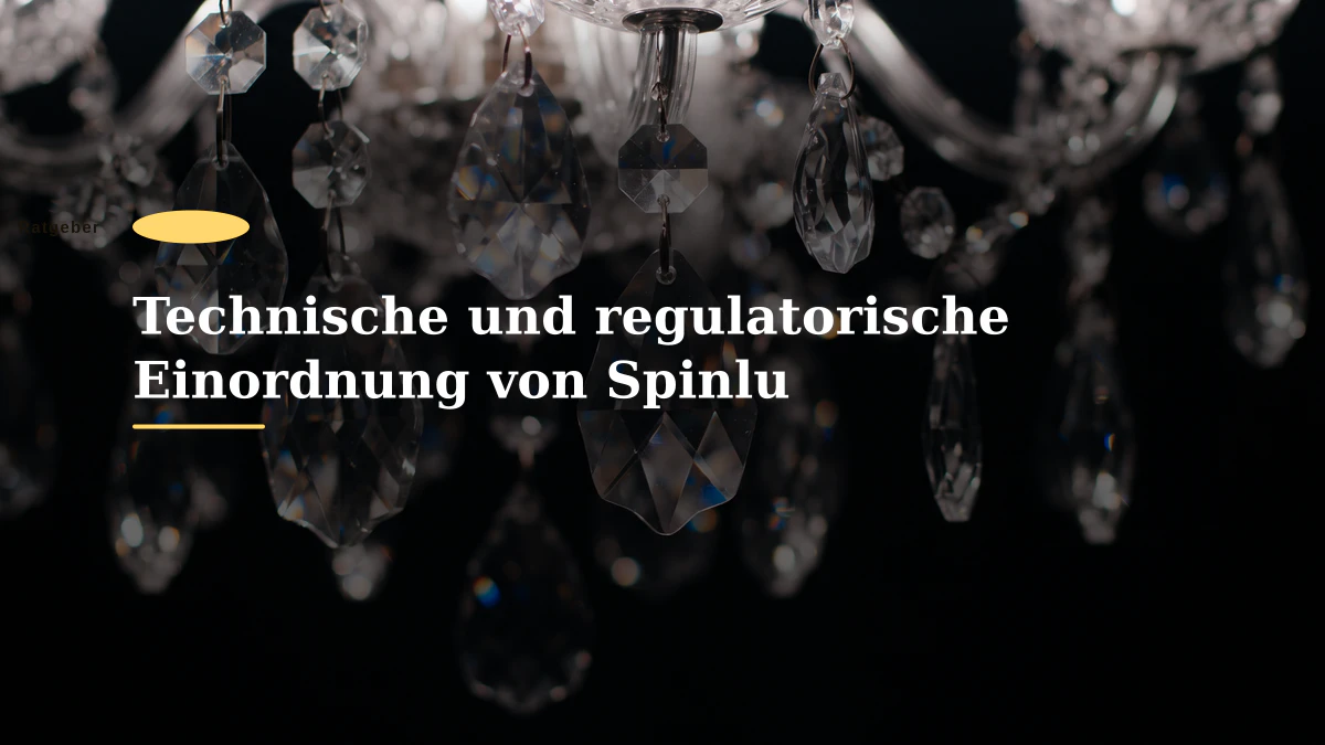 Technische und regulatorische Einordnung von Spinlu