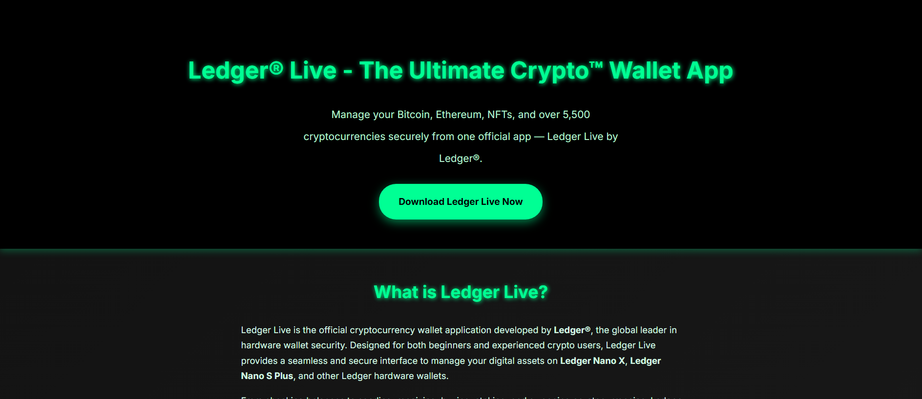Forensic screenshot of setup-ledge.pages.dev showing the phishing page layout