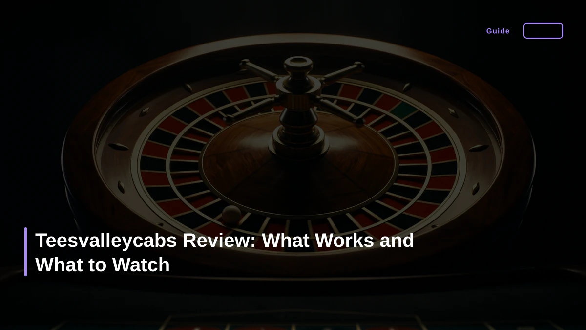 Teesvalleycabs Review: What Works and What to Watch