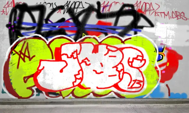 Graffiti artwork by JUBS13