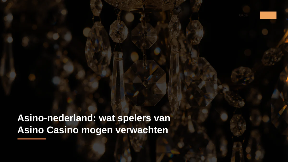 Asino-nederland: wat spelers van Asino Casino mogen verwachten