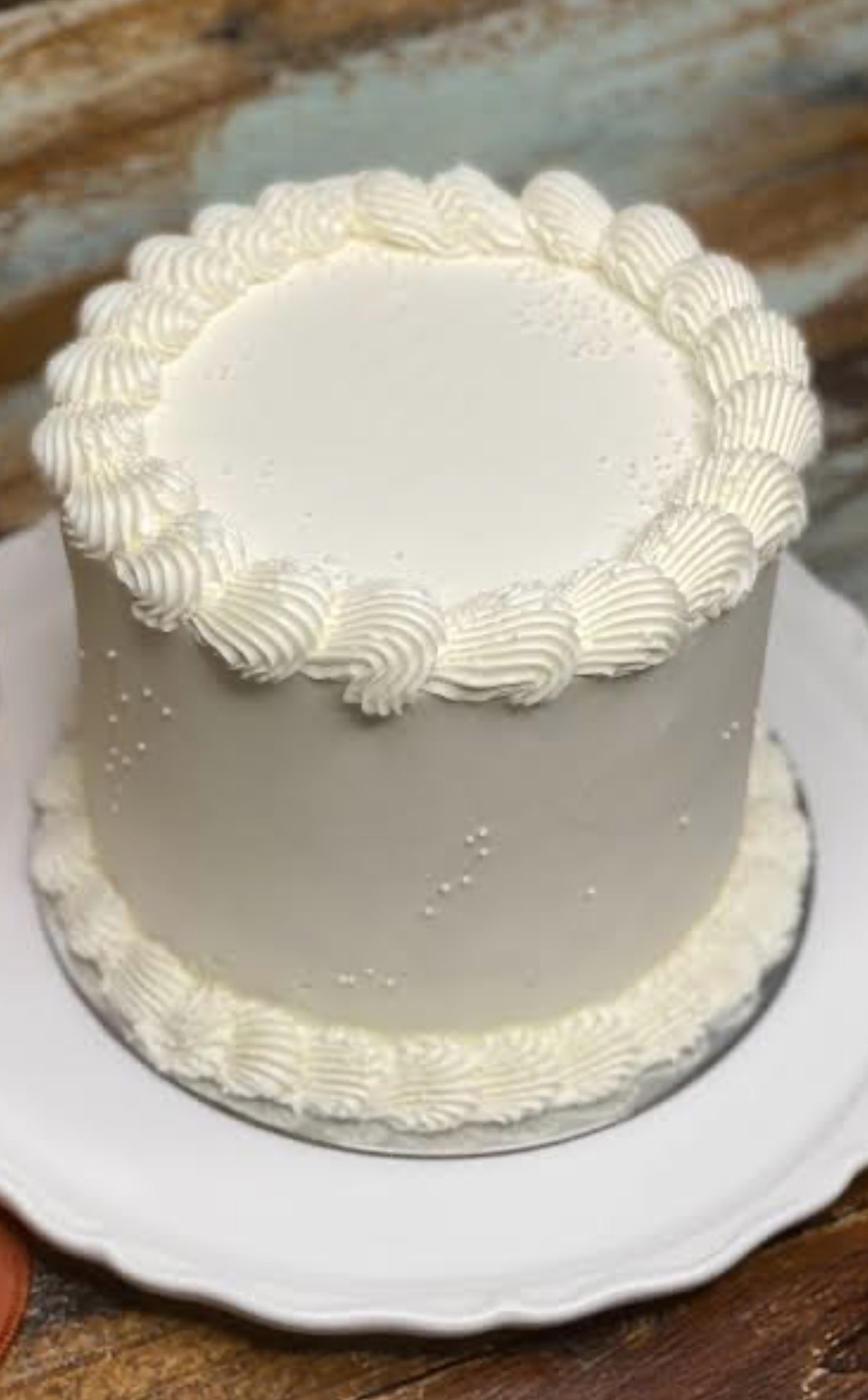 Vanilla cake small 