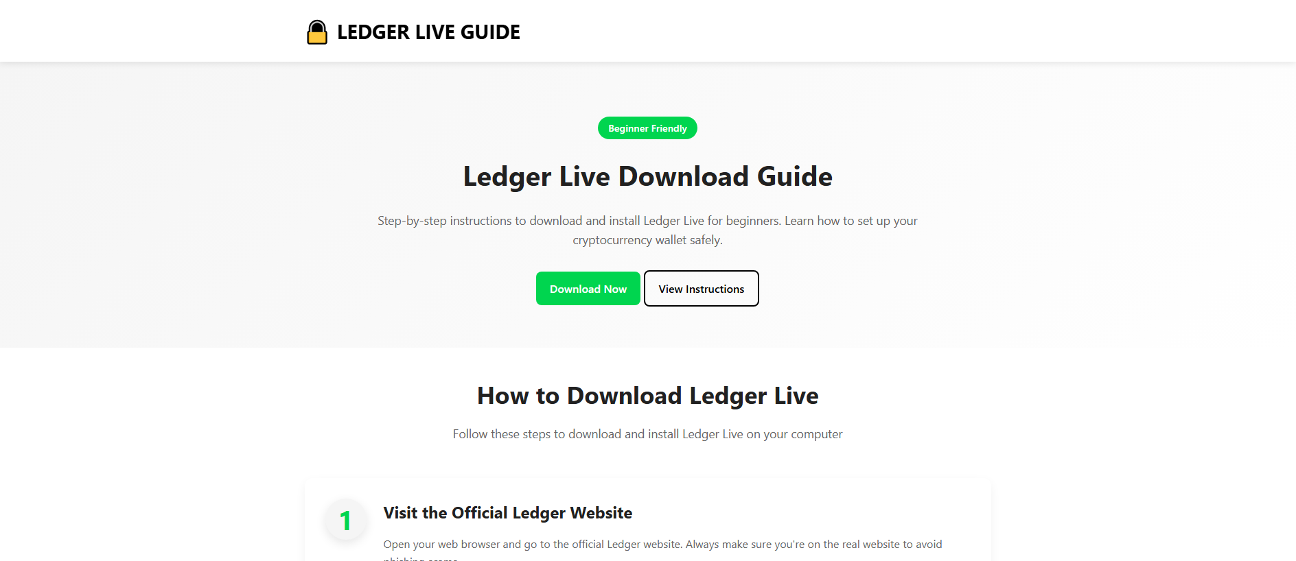 Stored capture of install-official-ldgrwallet.pages.dev