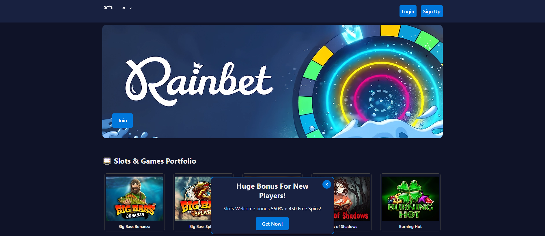 Stored capture of rainbetuk.com
