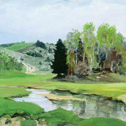 Речка Свинка близ Алексина 1900 е