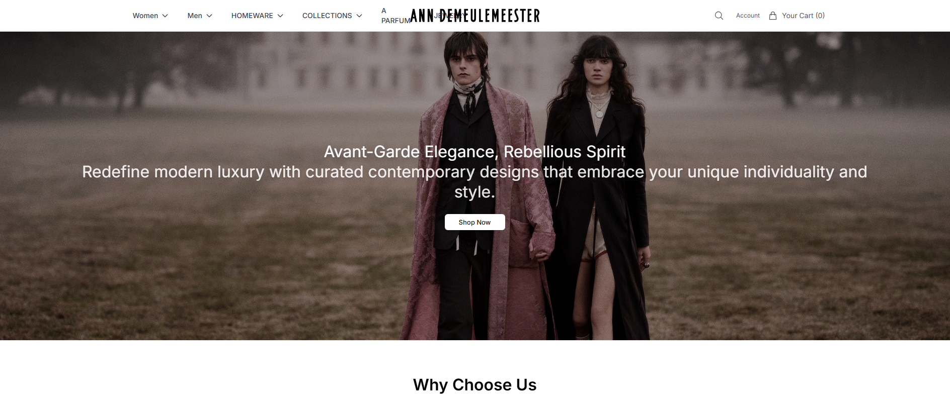Stored capture of anndemeulemeesterstudio.shop