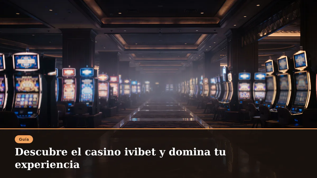 Descubre el casino ivibet y domina tu experiencia