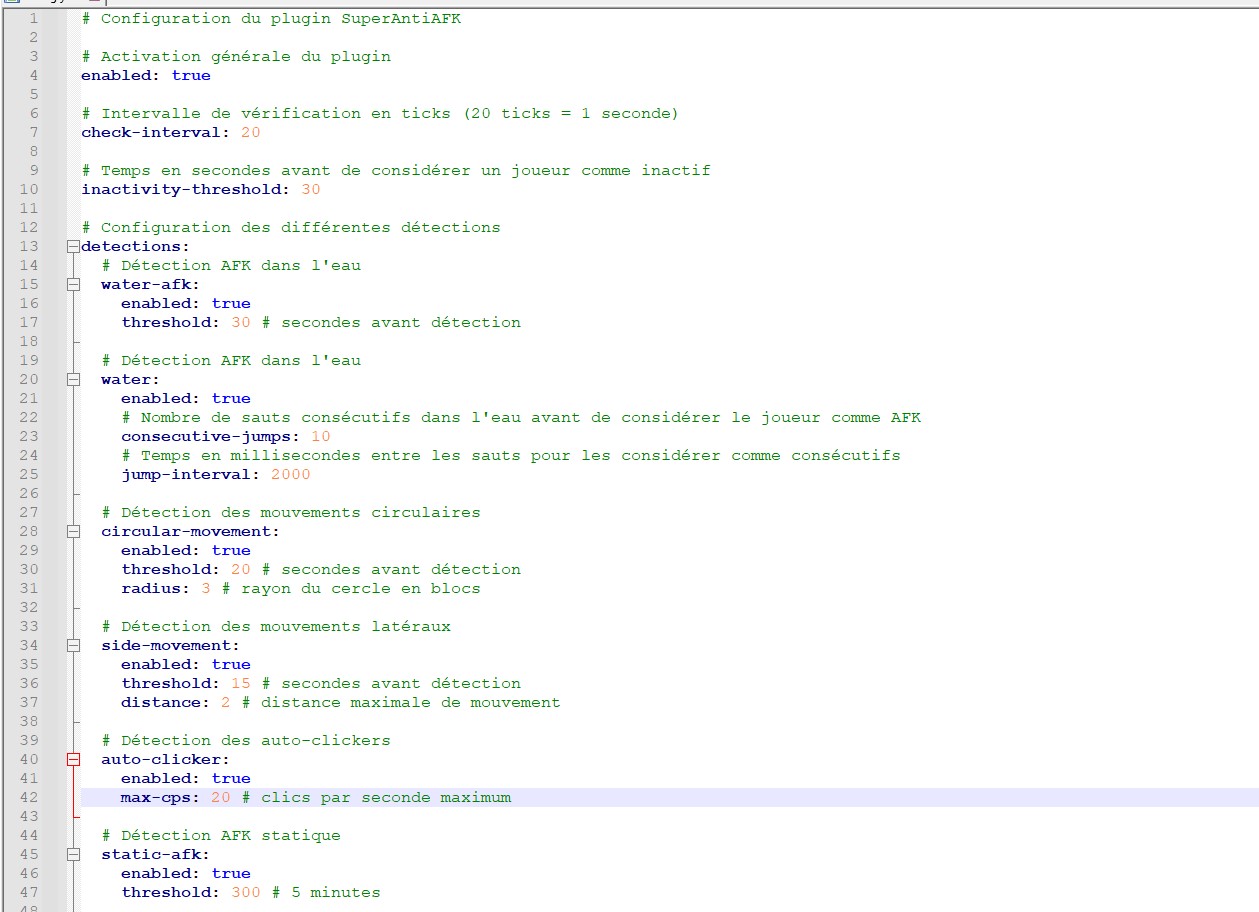 SuperAntiAFK | SpigotMC - High Performance Minecraft Software