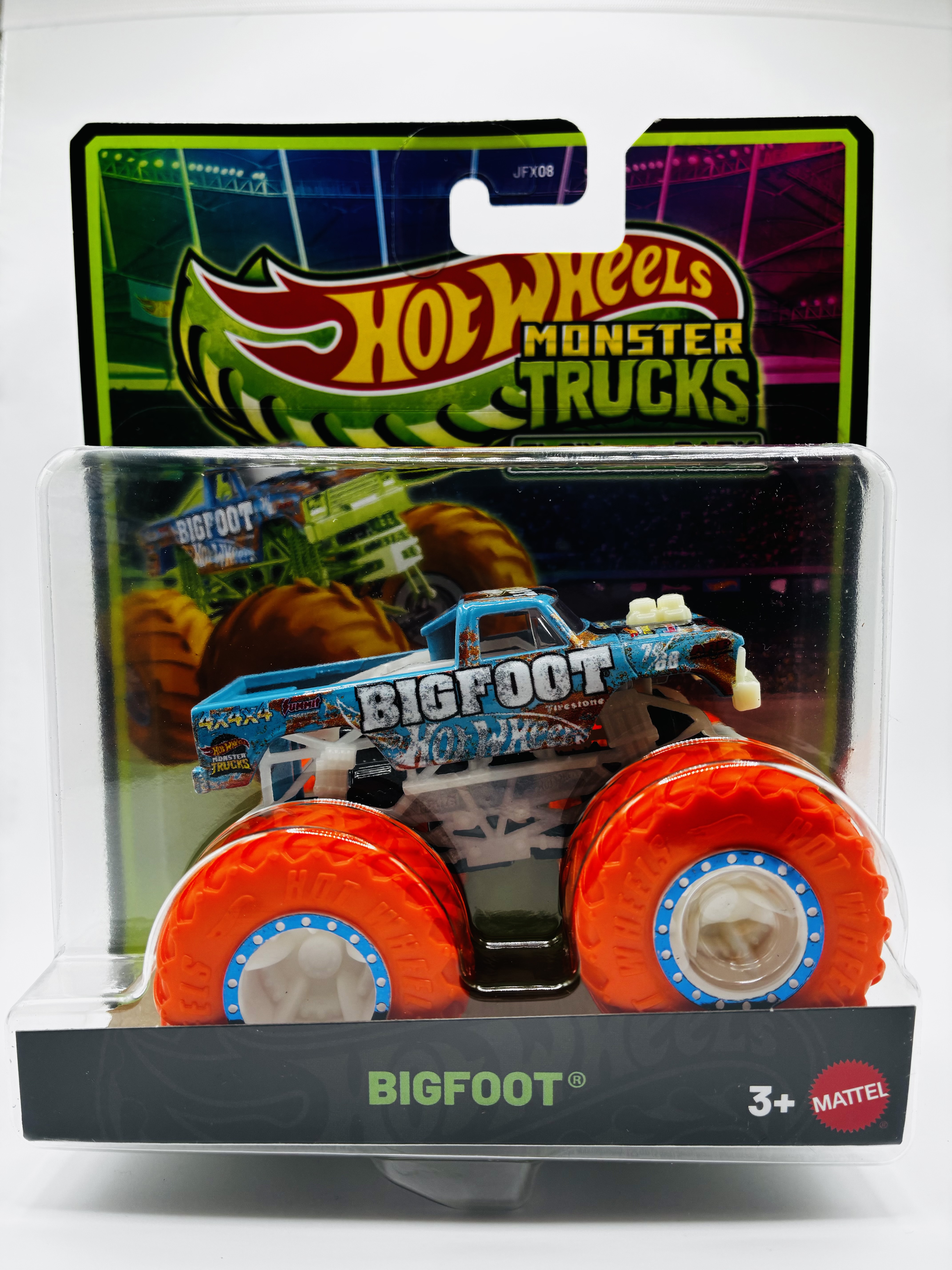 BIG FOOT Hot Wheels Glow in the Dark Die-Cast Vehicle 2026
