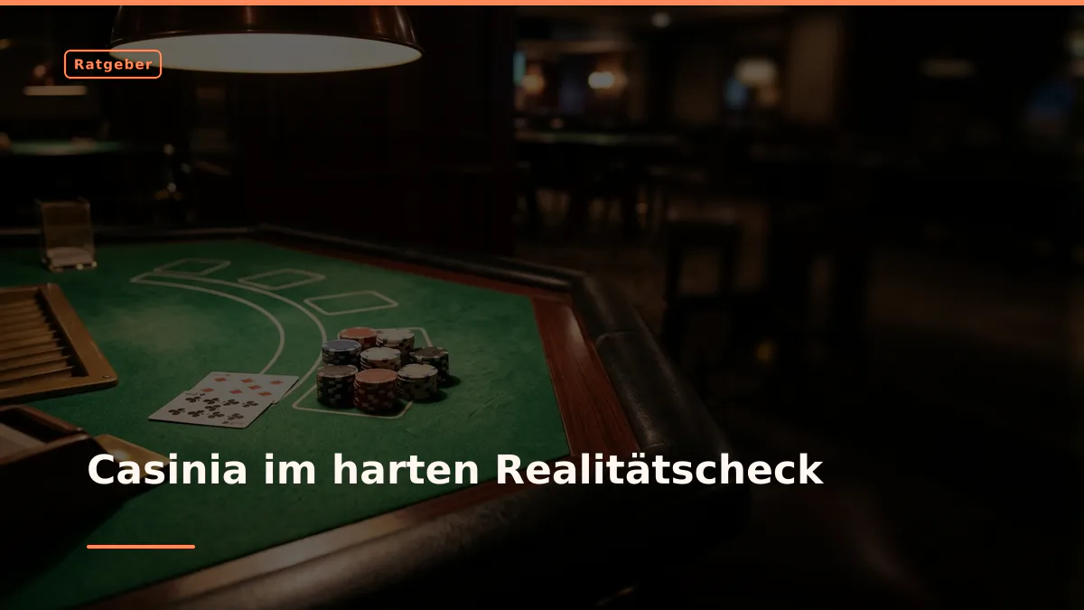 Casinia im harten Realitätscheck