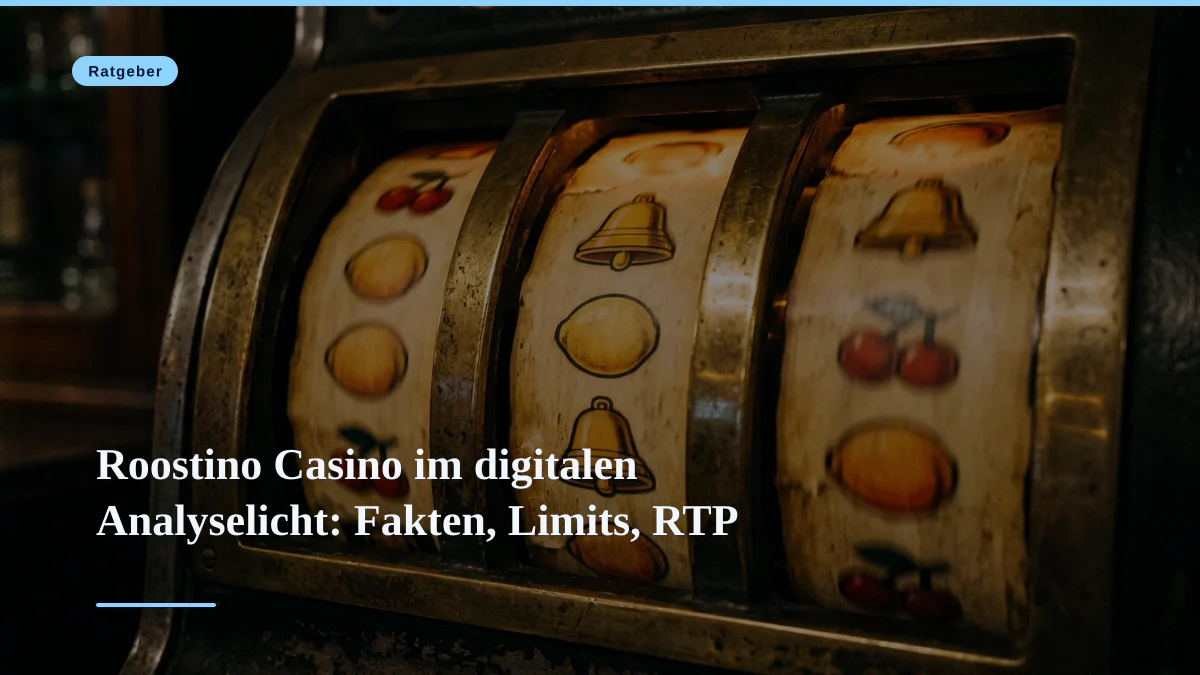 Roostino Casino im digitalen Analyselicht: Fakten, Limits, RTP