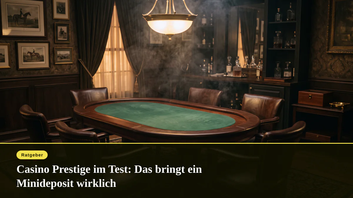 Casino Prestige im Test: Das bringt ein Minideposit wirklich