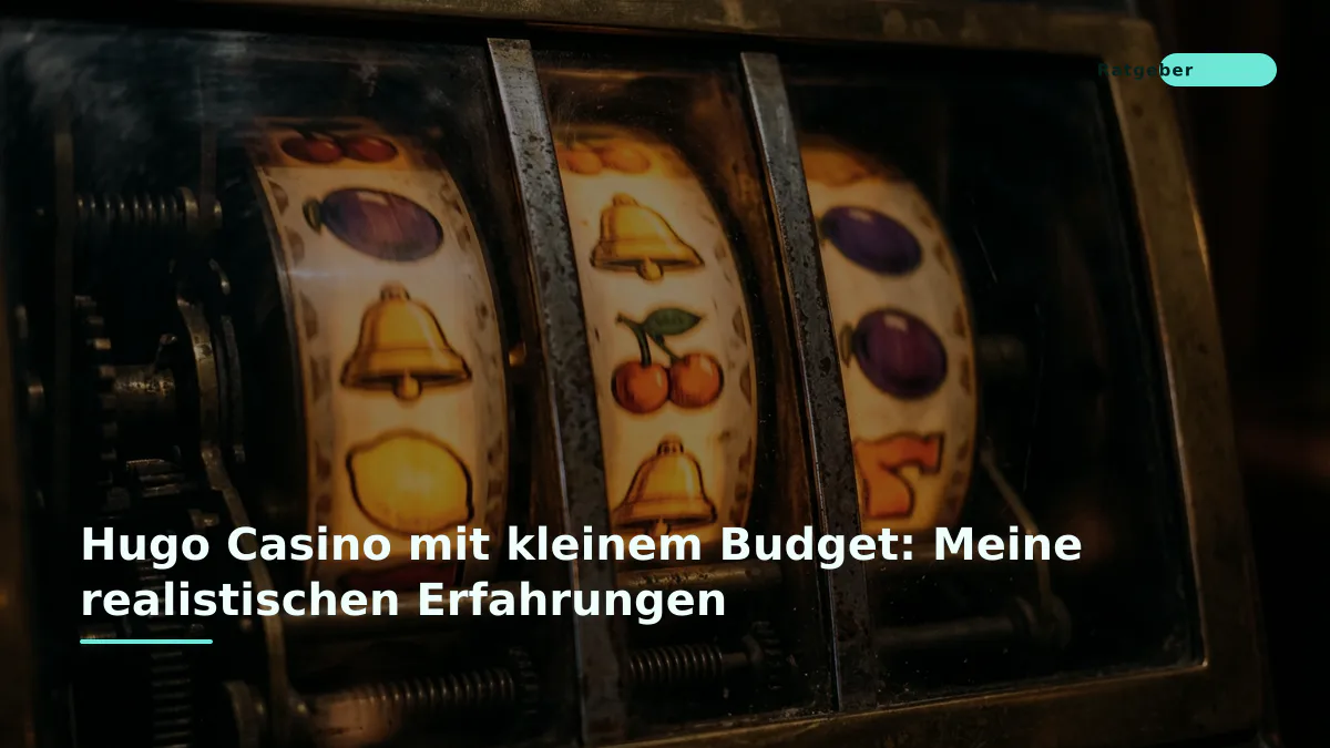Hugo Casino mit kleinem Budget: Meine realistischen Erfahrungen