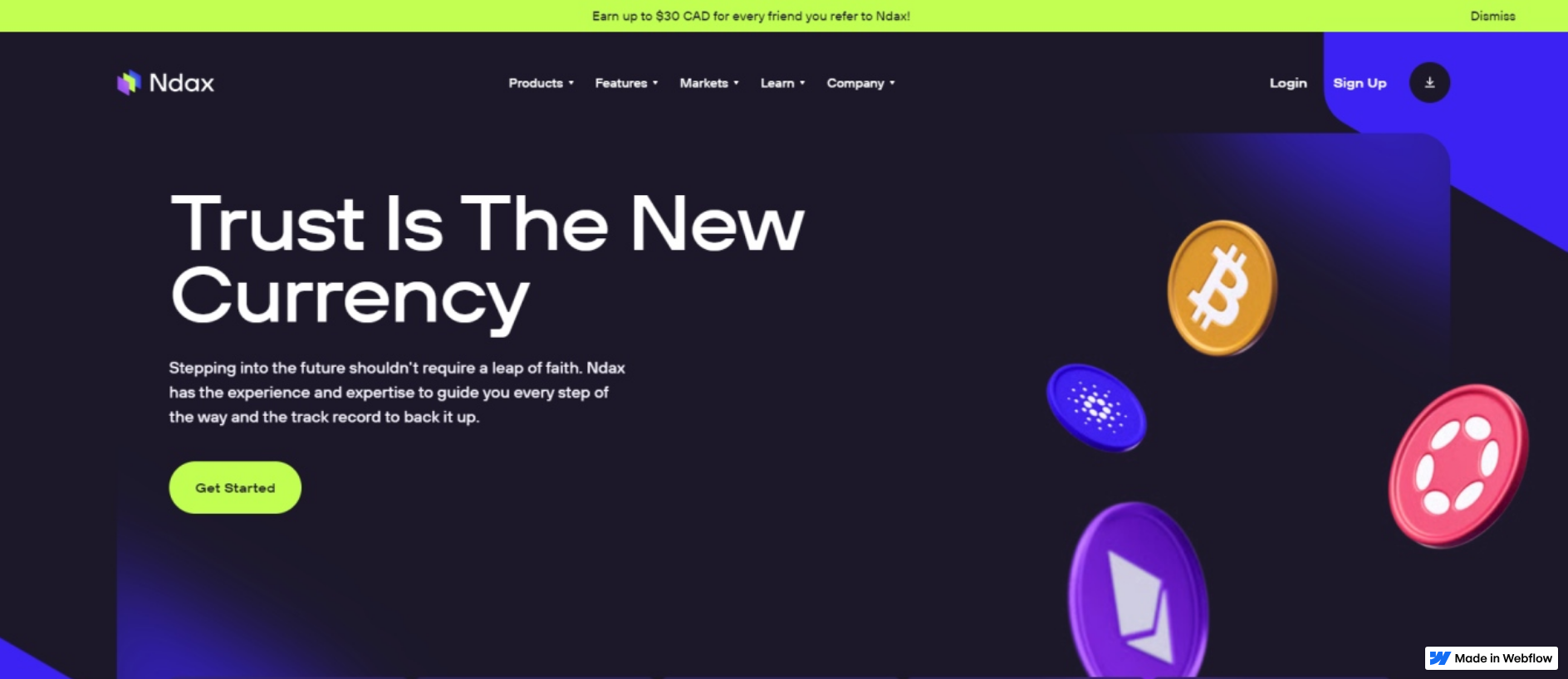 Stored capture of sso-eng-ndax---cdn-authh.webflow.io