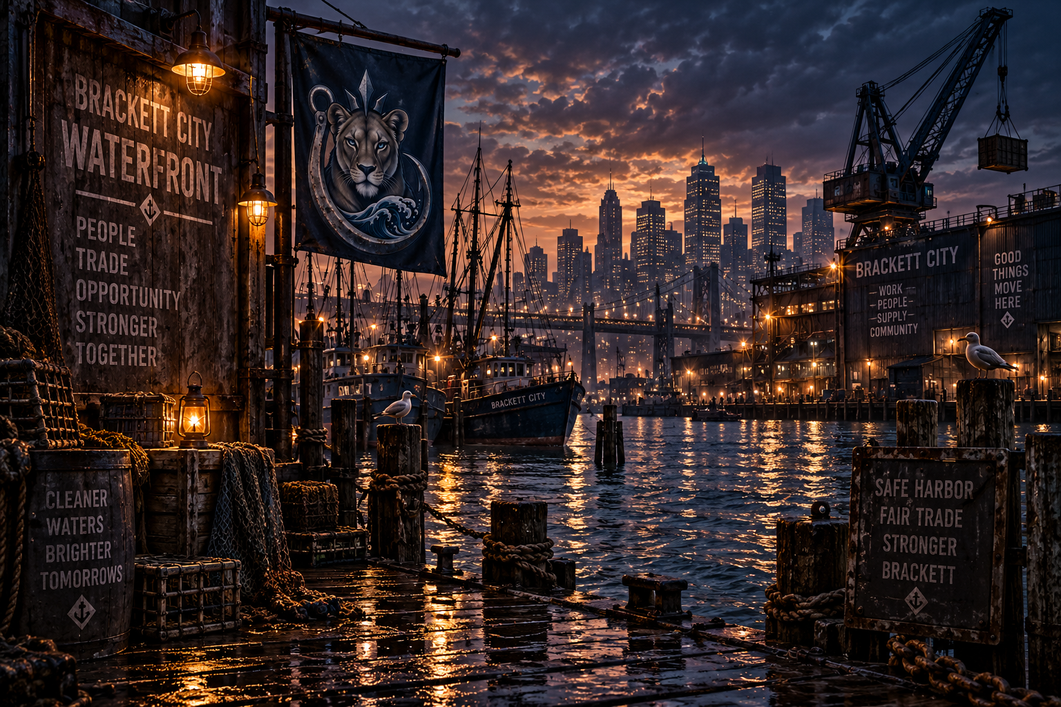 The Waterfront of Blue Hook Pride