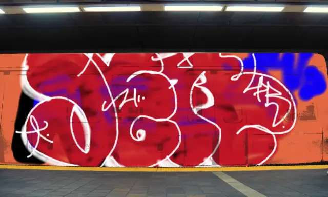 Graffiti artwork by JERLPB