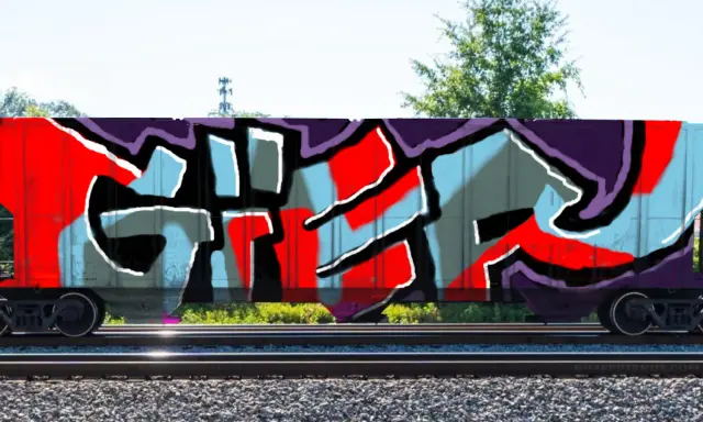 Graffiti artwork by G13R