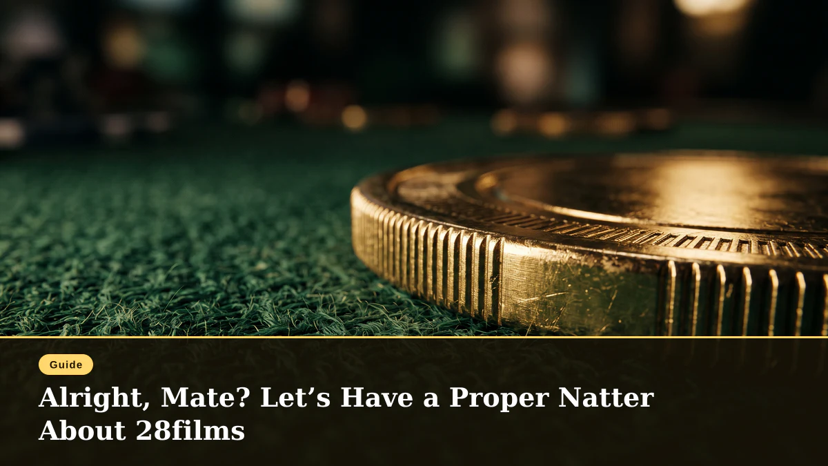 Alright, Mate? Let’s Have a Proper Natter About 28films