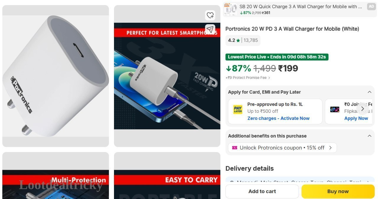 Portronics 20 W | Best Price Drop Today